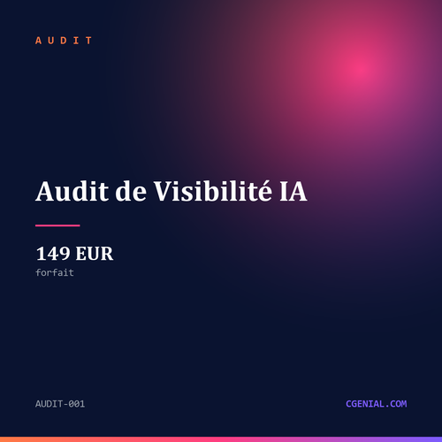 Audit de Visibilité IA - Audit